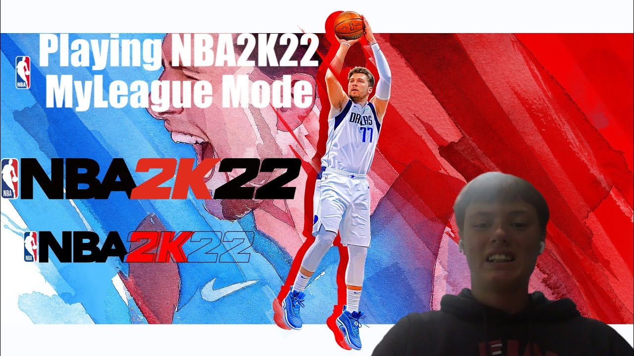Playing NBA2K22 MyLeague Mode