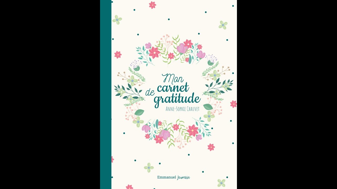 Mon carnet de gratitude