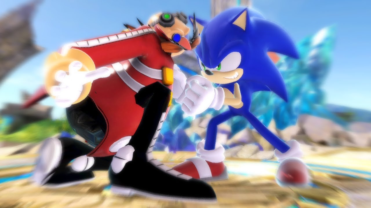 Sonic Vs. Dr. Eggman in Super Smash Bros.