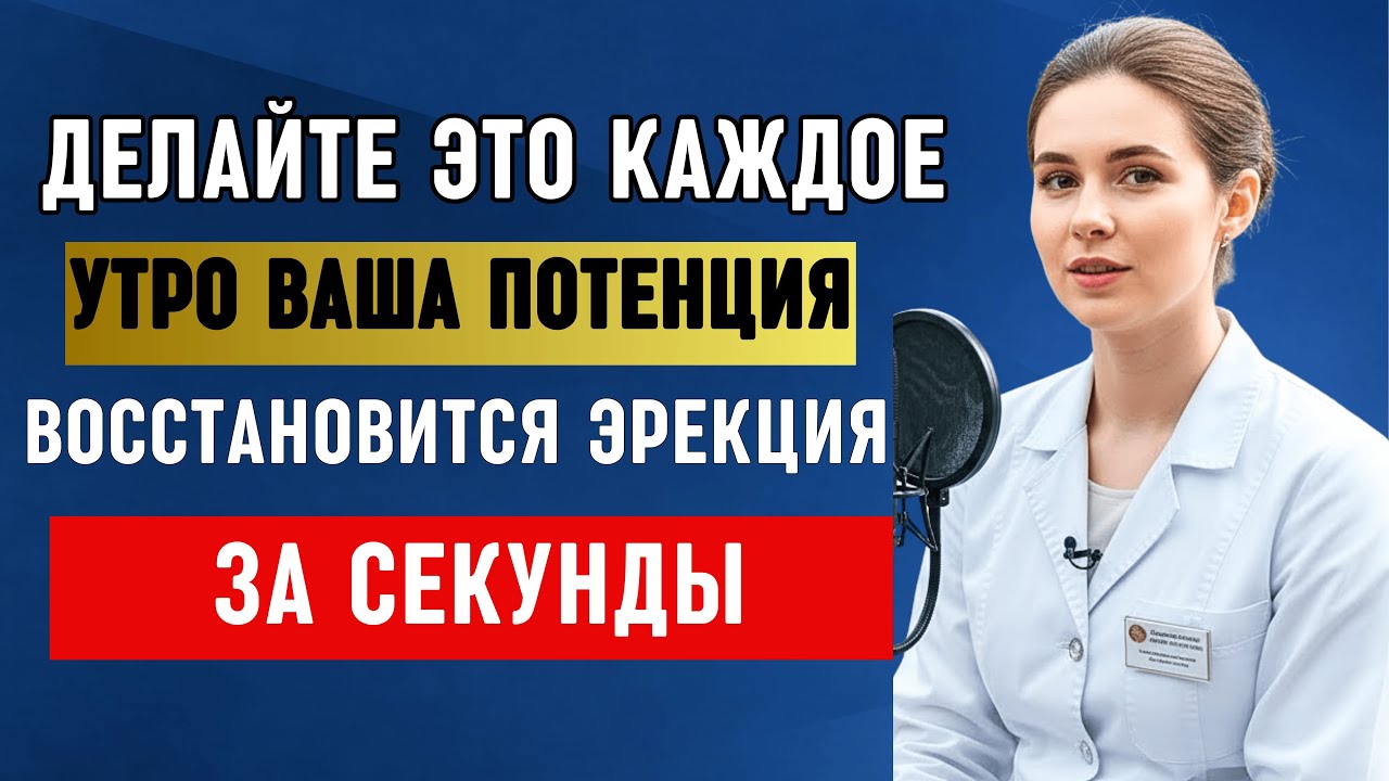 Делайте Эти 4 Шага Каждое Утро – И Ваша Мужская Сила Вернётся К Жизни!