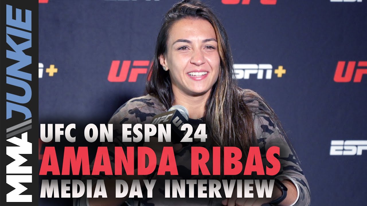 Amanda Ribas cried after first UFC loss, aims to rebound | UFC on ESPN 24 media day
