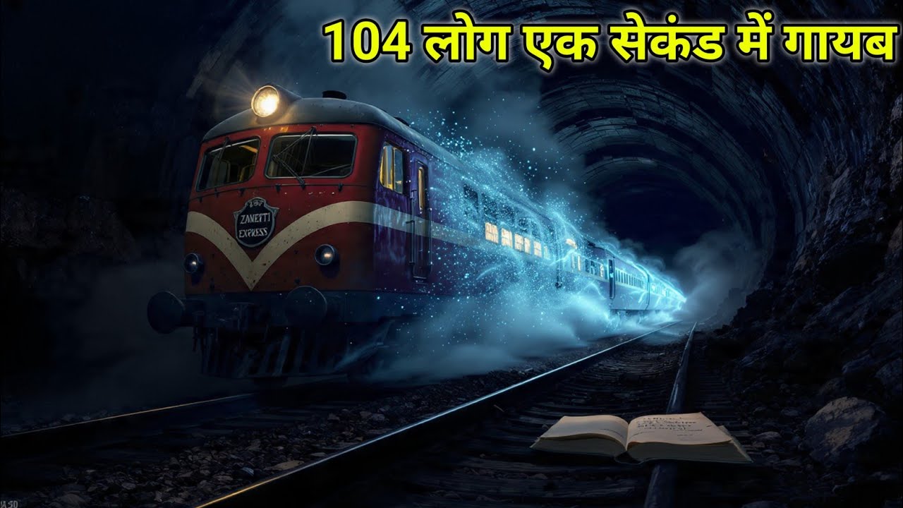 104 लोग एक ही पल में हवा में गायब! 50 साल बाद मिली रहस्यमयी नोटबुक | Zanetti Express Real Mystery