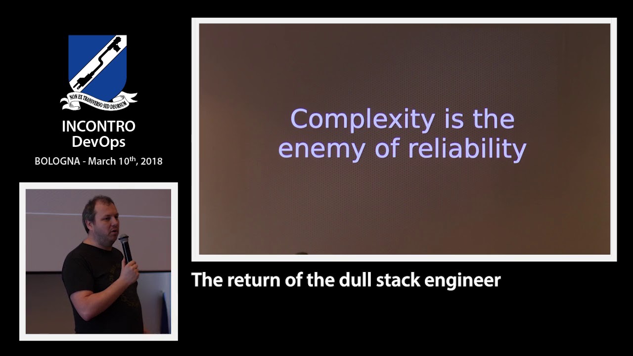 Krys Buytaert - The Return of the Dull Stack Engineer - IDI 2018