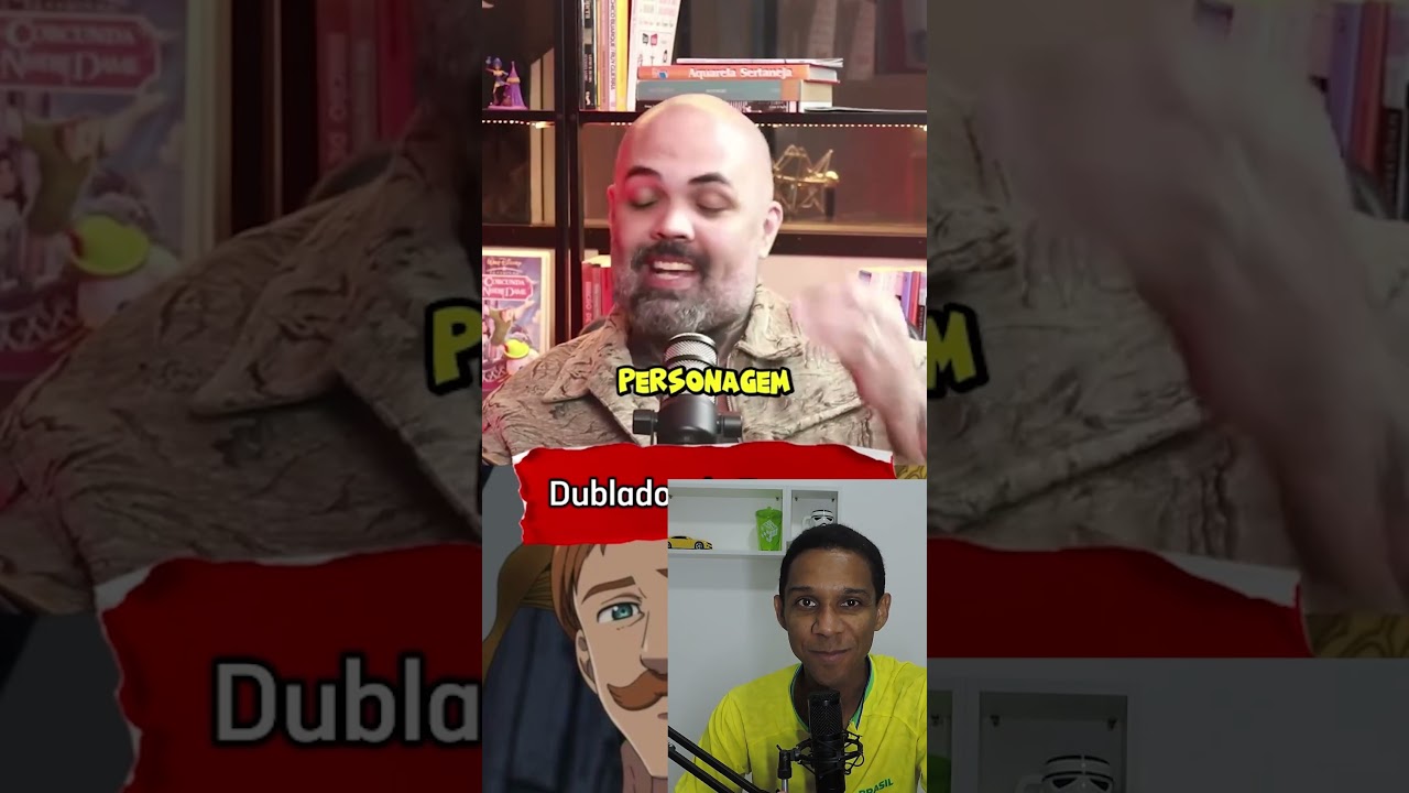 ESCANOR: O Dublador Francisco Jr. Mostra Todo Seu Talento e Vozes