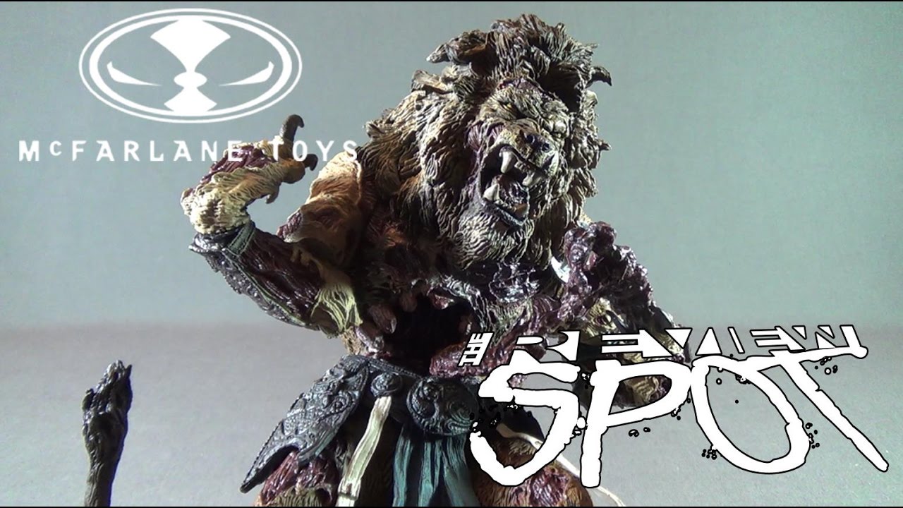 Spooky Spot 2016 - McFarlane Toys Twisted Land of Oz Cowardly Lion Figure