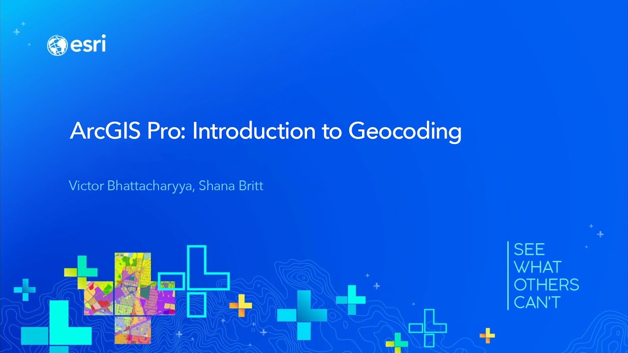 ArcGIS Pro: Introduction to Geocoding