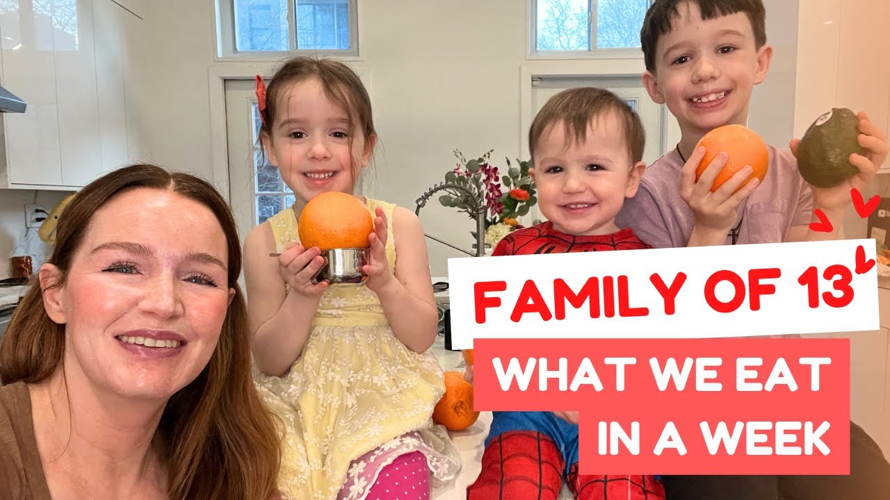Family of 13 ❤️ What we eat in a week - Dinner Edition #largefamilymeals