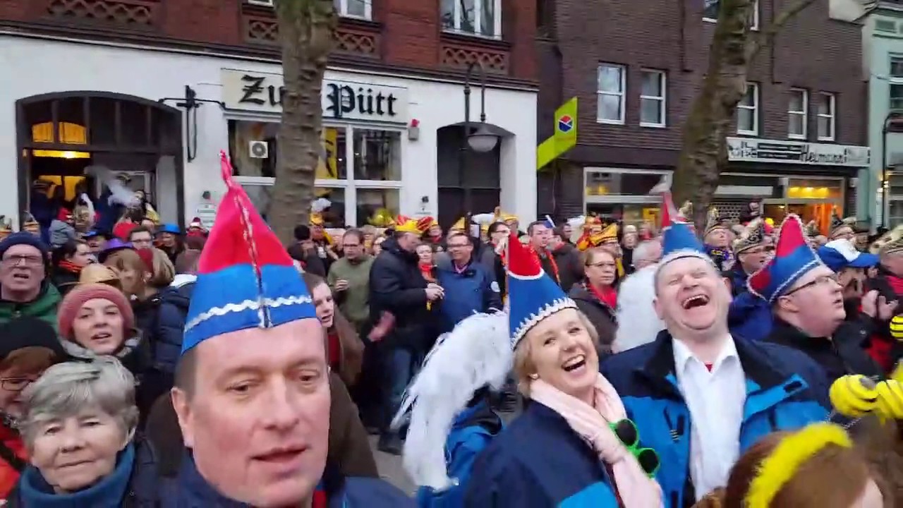 Klingeldienstag 2017 Beckum Marktplatz