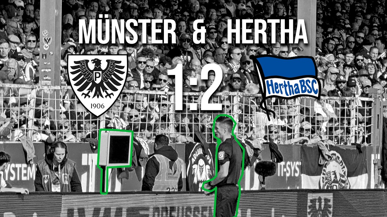 SC Preußen Münster 1:2 Hertha BSC - 2.Liga 25.Spieltag Saison 2025/2026