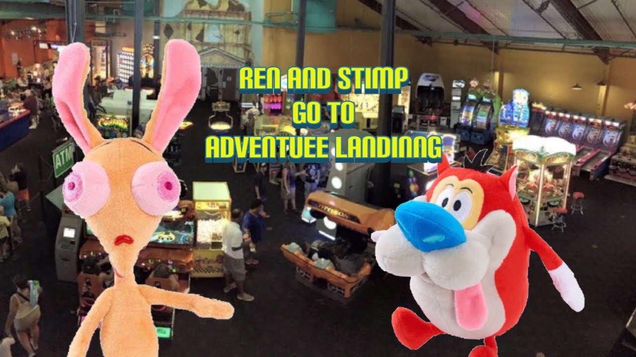 “Ren & Stimpy”: Ren And Stimpy Go To Adventure Landing! (Reupload)