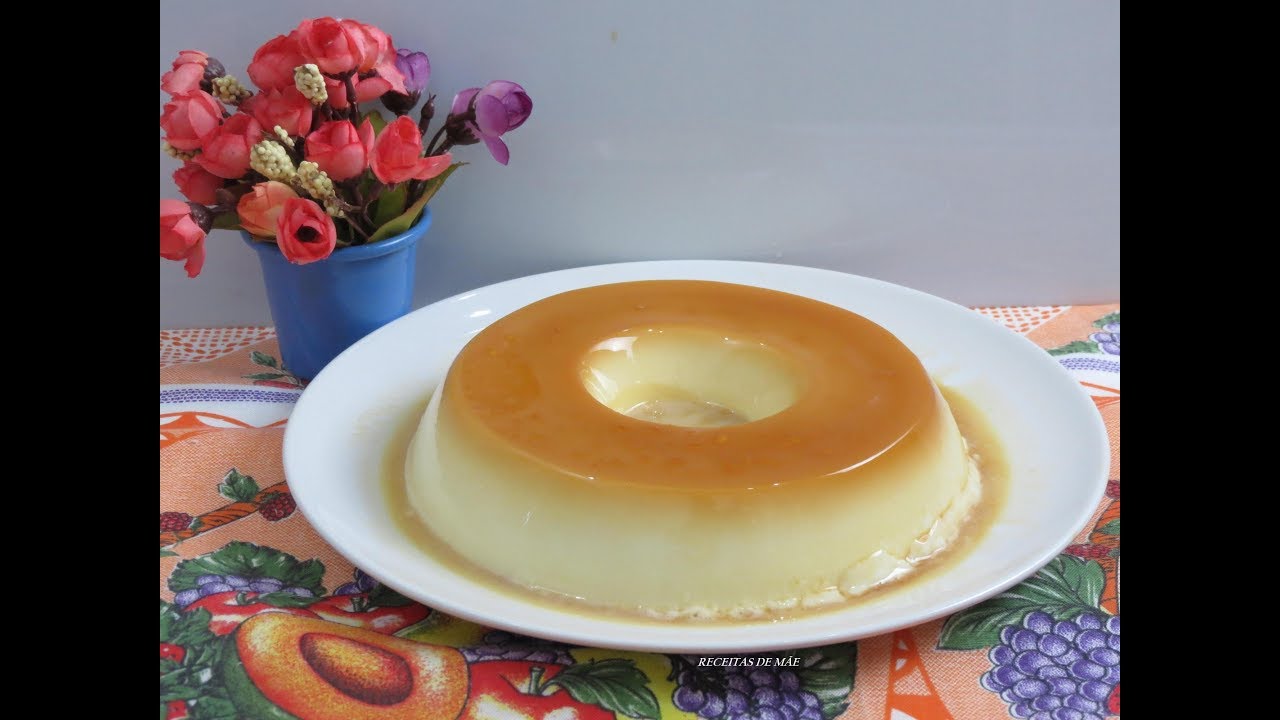 PUDIM DE GELADEIRA SUPER FÁCIL