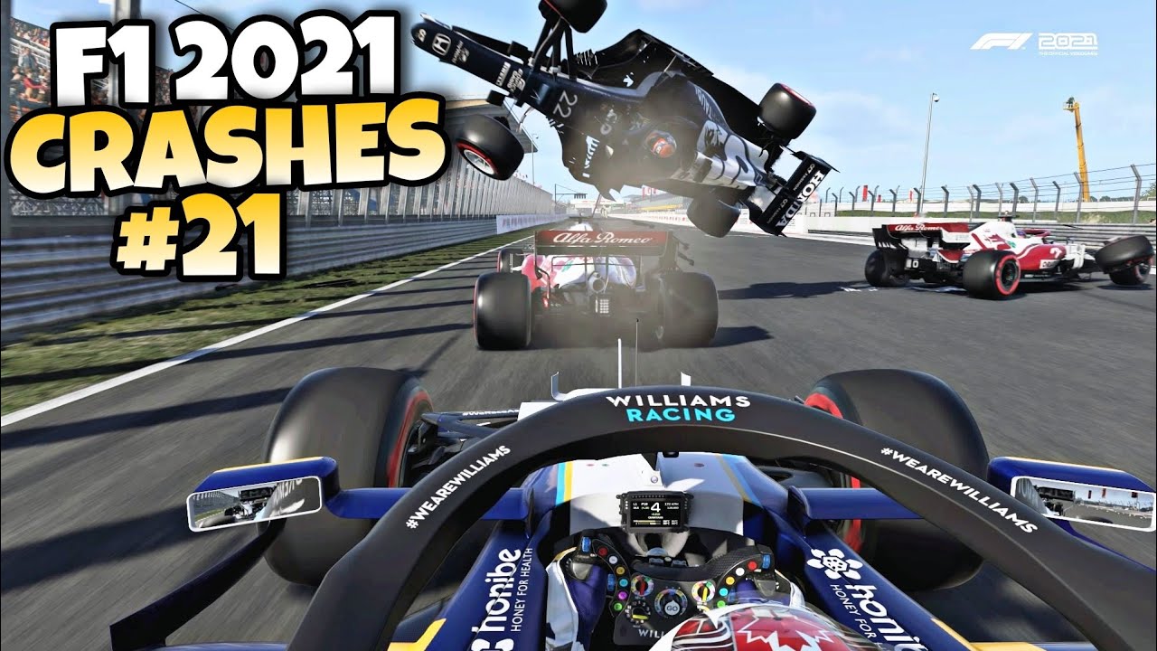 F1 2021 CRASHES #21