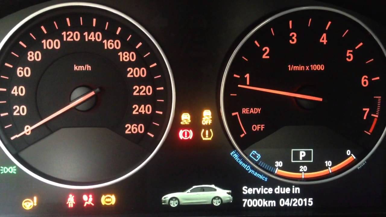 Reset Service BMW 320 F30