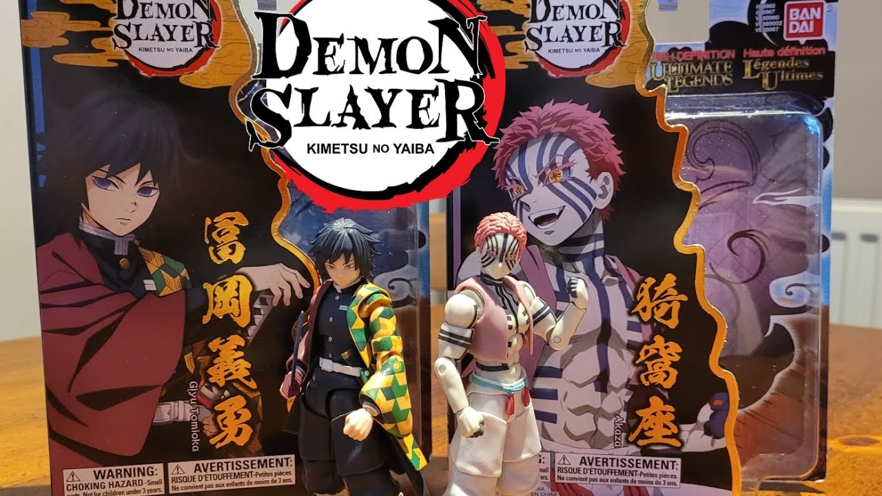 Demon Slayer Ultimate Legends Giyu Tomioka & Akaza - Toy Review