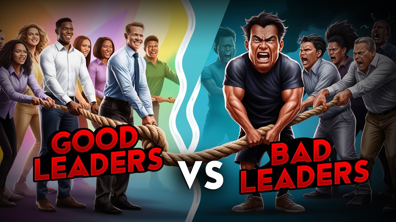 Good Leaders vs Bad Leaders | The Difference that changes everything | Leadership Qualities