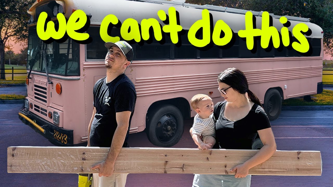 WE'RE STRUGGLING... Turning a Bus Into a Home
