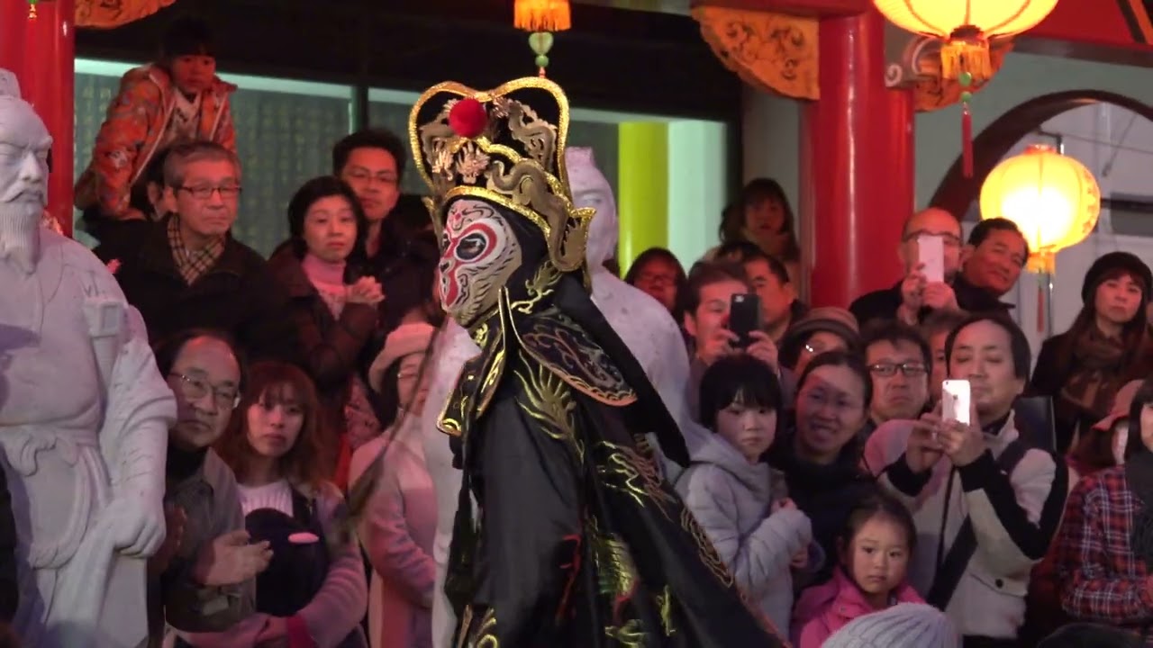 変面師　未来・ 超満員★変面ショー　2018長崎燈會　孔子廟会場　2018 2 23　リマスター版