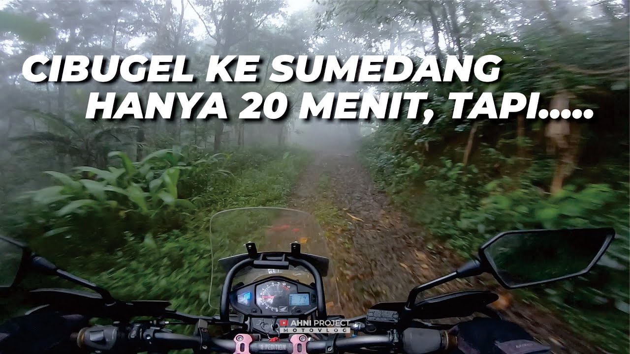 EXPLORE JALAN PENGHUBUNG CIBUGEL - SUMEDANG SELATAN VIA CIBUBUT - CISOKA | MOTOVLOG