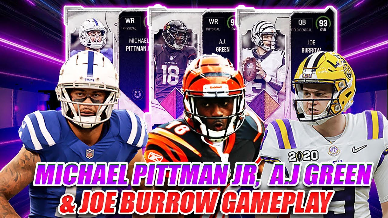CAMPUS HERO JOE BURROW, MICHAEL PITTMAN & AJ GREEN GAMEPLAY! MADDEN 23 ULTIMATE TEAM