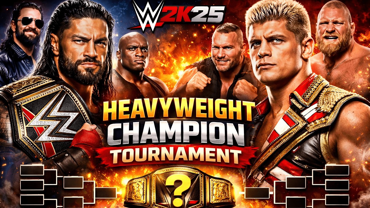 NEW CHAMPION TONIGHT? 🏆 WWE 2K25 World Heavyweight LIVE | Hindi