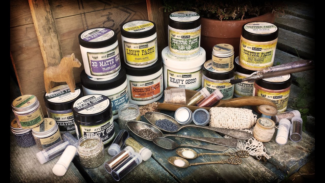 All About Art Basics - Gels and Pastes