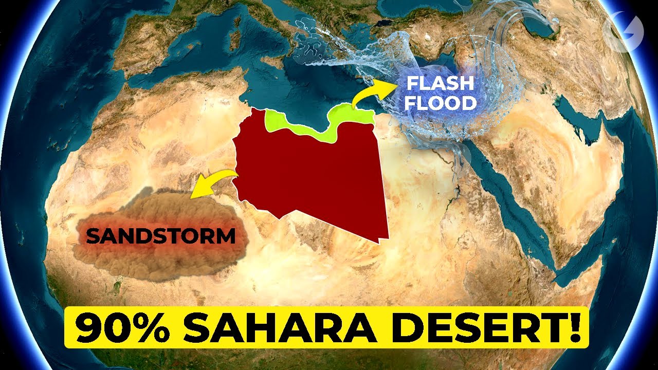 The Gripping Geographical Conditions of Libya!