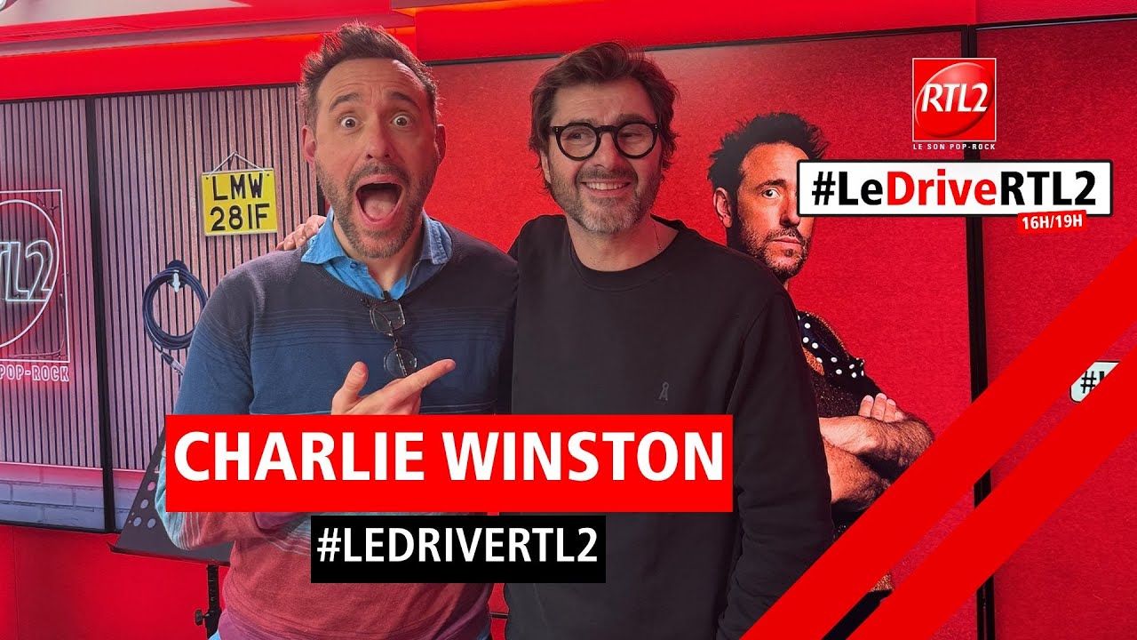 Charlie Winston en live et en interview dans #LeDriveRTL2