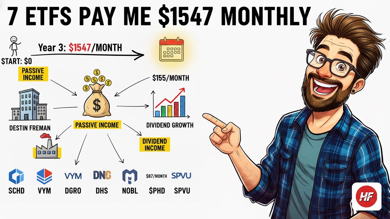 Эти 7 ETF платят мне больше, чем моя работа (каждый месяц)