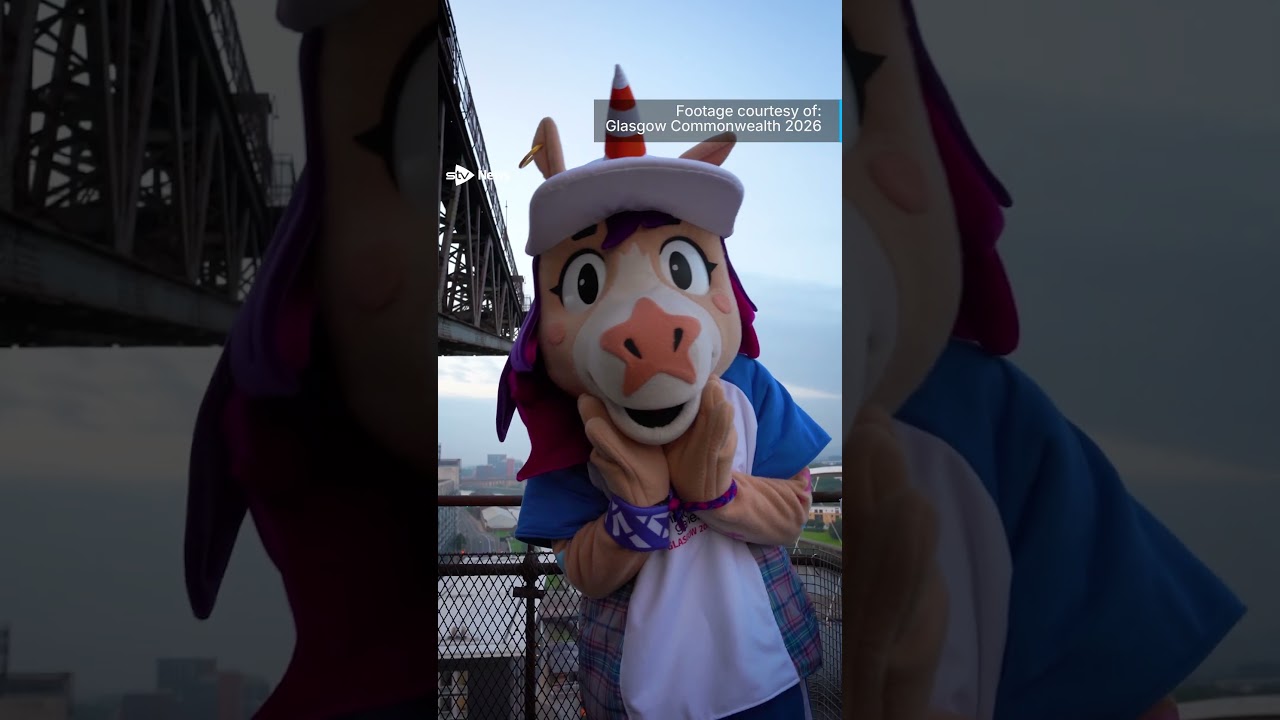Unicorn named after iconic landmark unveiled as  Commonwealth Games mascot