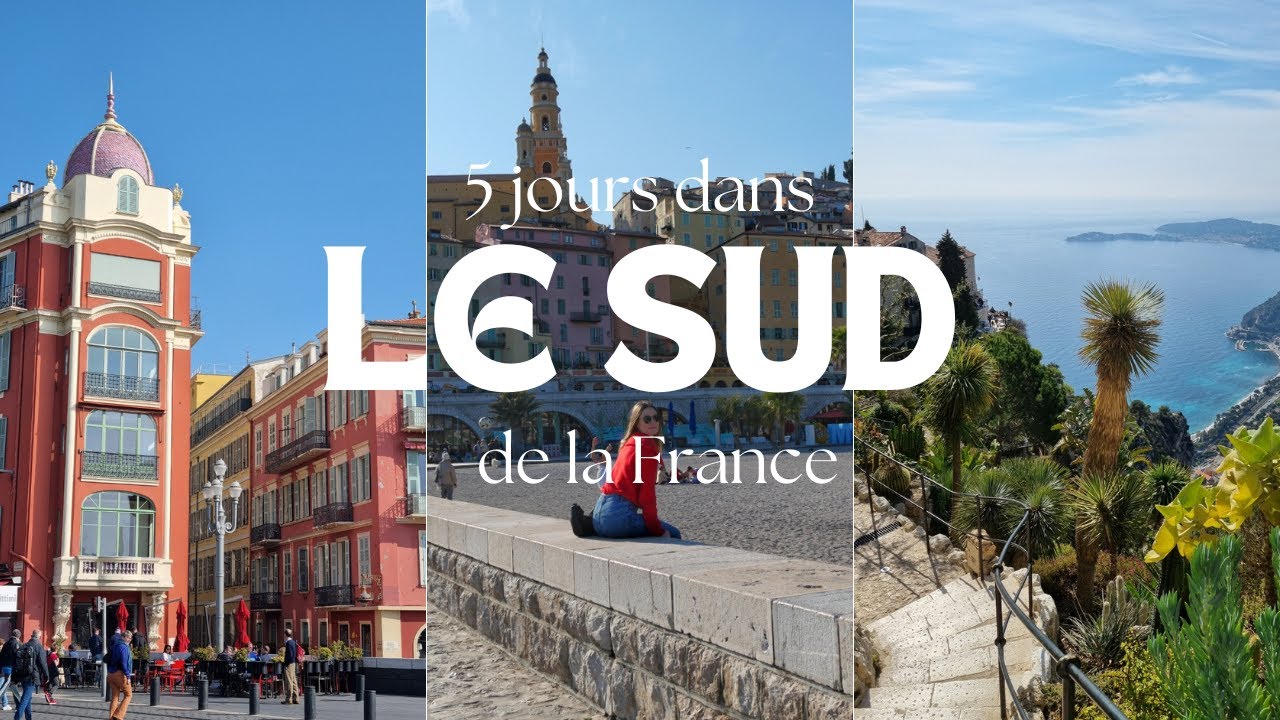 Séjour dans le sud de la France (Monaco, Menton, Nice et Èze)
