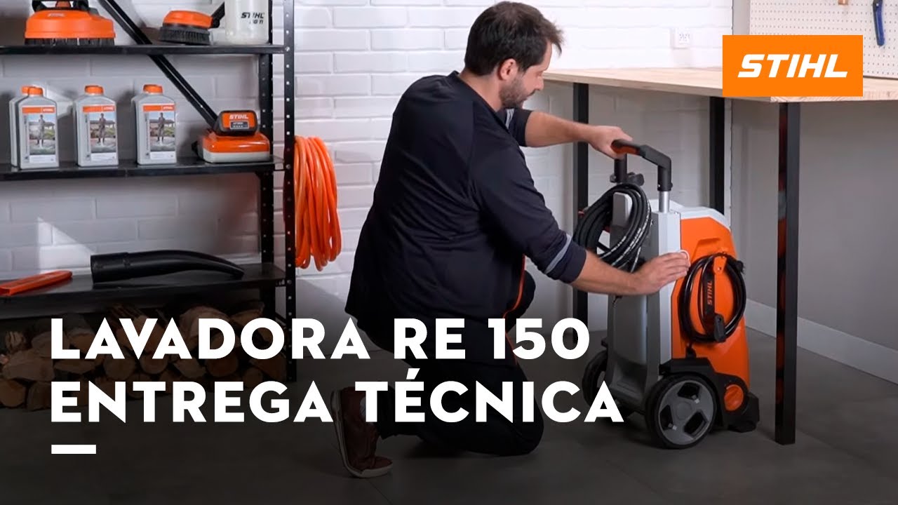 Entrega técnica | Lavadora de alta pressão STIHL RE 150