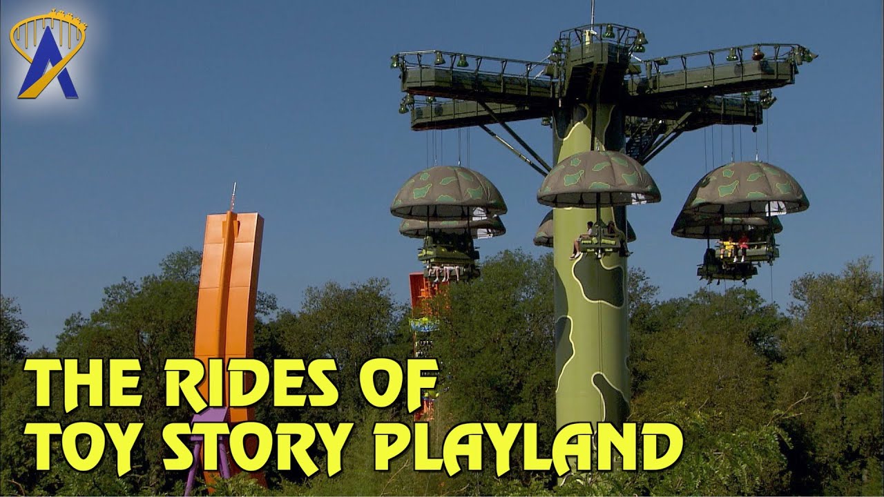 The Rides of Toy Story Playland at Walt Disney Studios Park | Disneyland Paris