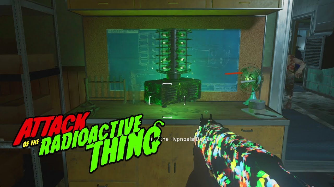 ATTACK OF THE RADIOACTIVE THING - ALL TRAPS AND BLUEPRINT LOCATIONS GUIDE (Infinite Warfare Zombies)