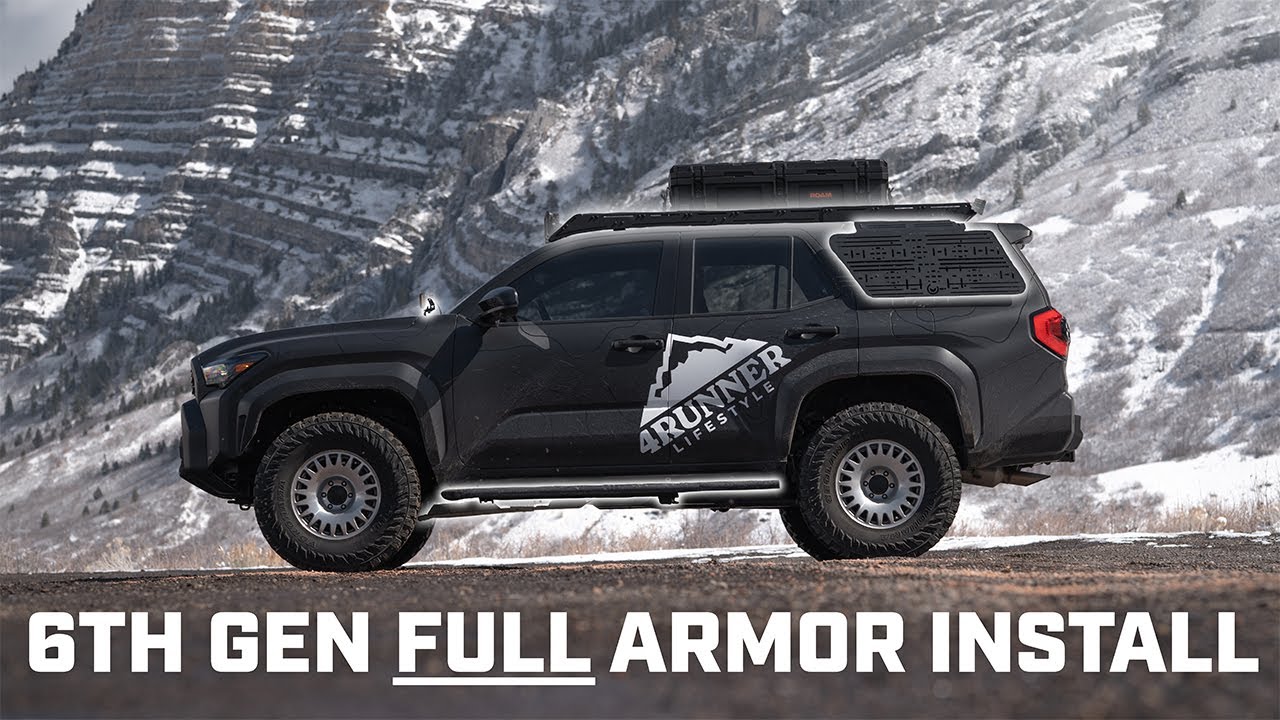 Building Our 6th Gen 4Runner // CBI & Prinsu Full Off-Road Armor Install!