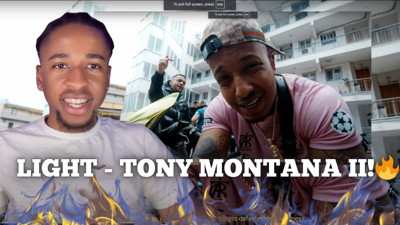 Light - Tony Montana II Reaction! 🔥