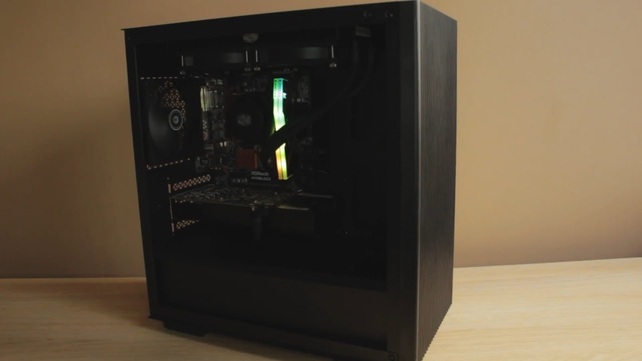 Pc Building Montage (DeepCool Matrexx 40)