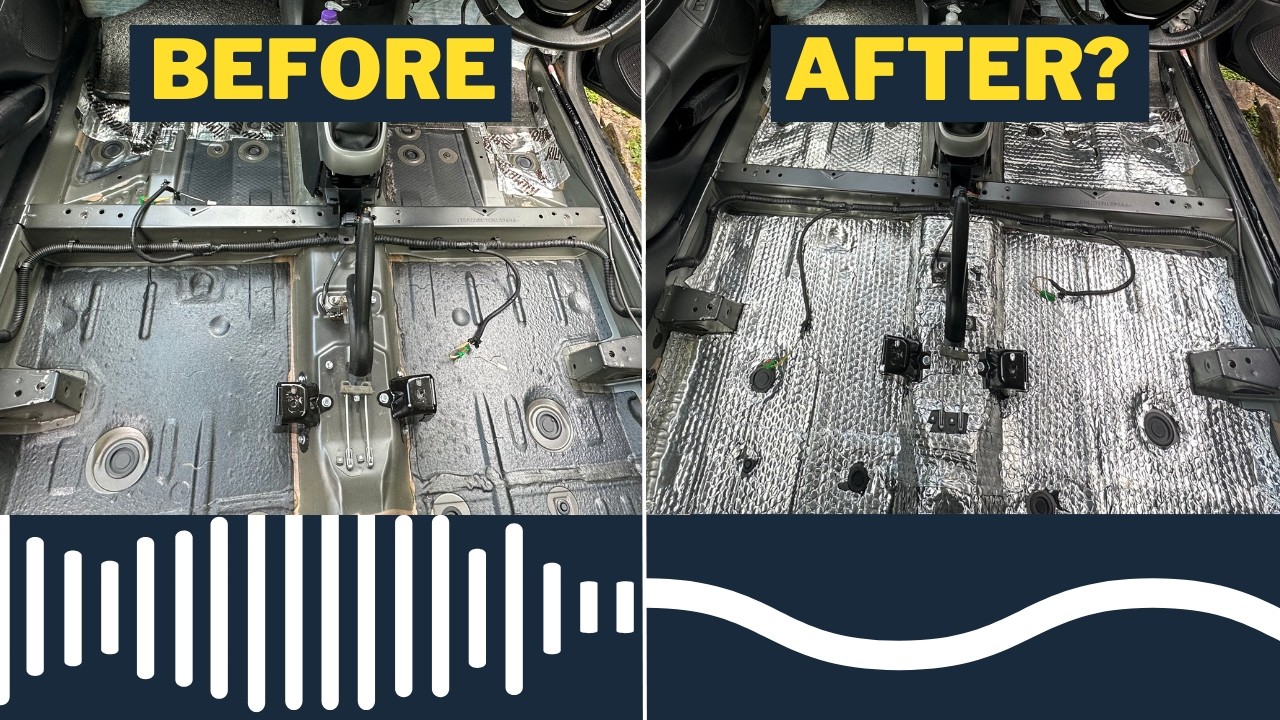 Is Soundproofing Your Car Floor WORTH IT!? - Full Guide