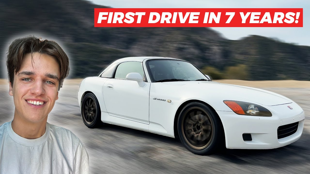 I DIY Fixed My Cheap Honda S2000 and Drove it for the First Time in 7 YEARS!