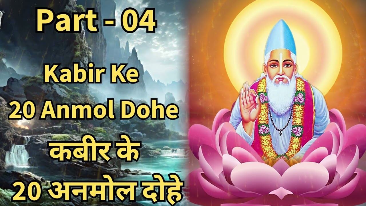 20 Kabir Dohe On Life | आध्यात्मिक ज्ञान जो जीवन सुधार दे | Life-Changing Hindi Motivation | Part-04