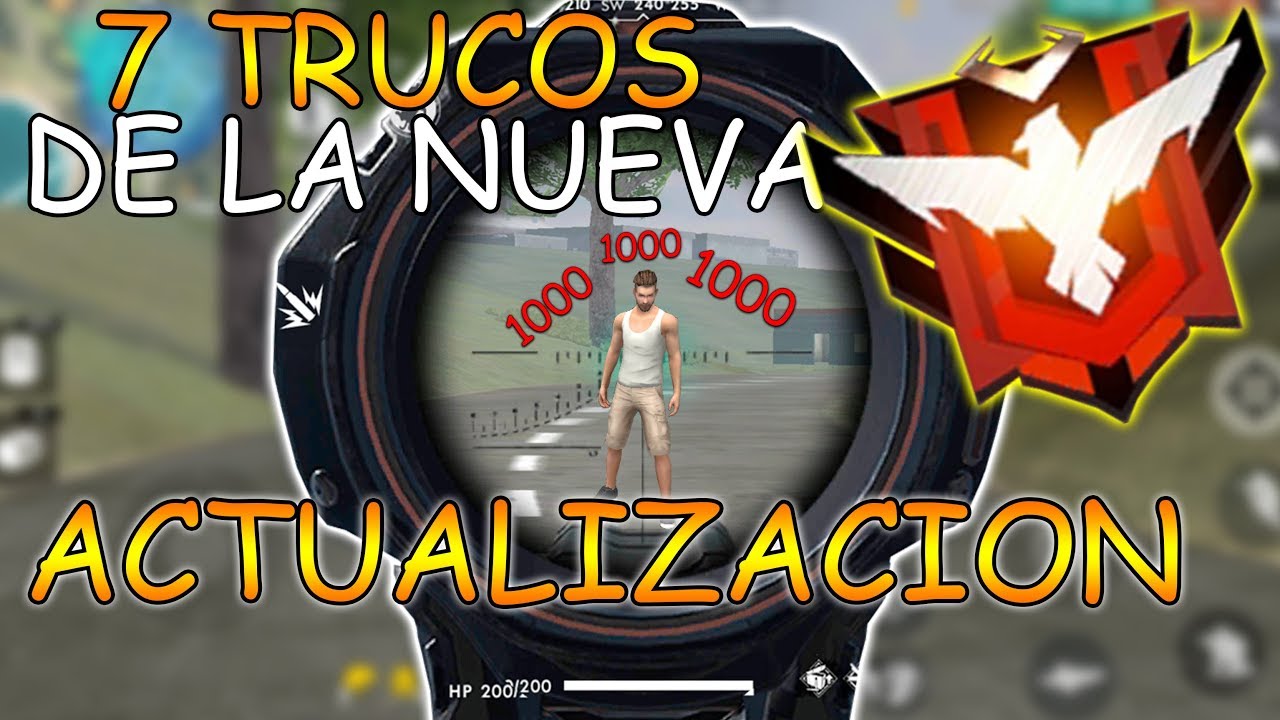 7 TRUCOS SECRETOS para DAR HEADSHOTS MEJOR JUGADOR DE FREE FIRE la NUEVA ACTUALIZACION de FREE FIRE
