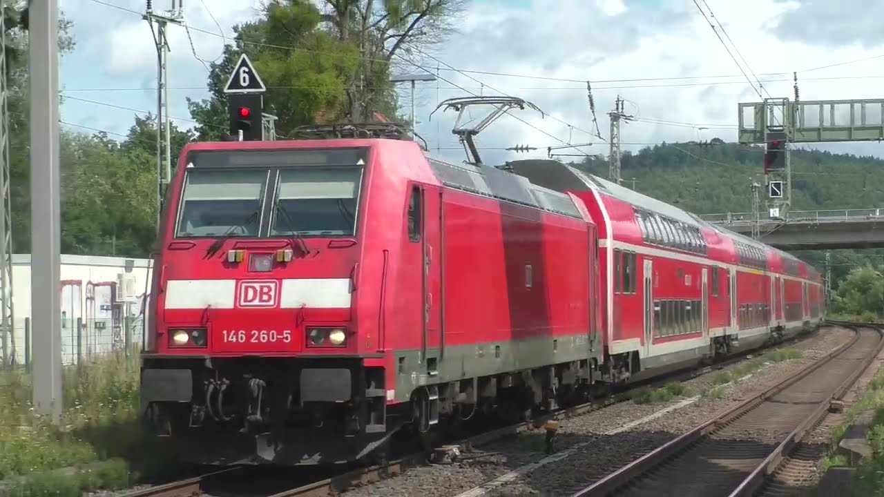Züge in Wirtheim 2025 mit BR401 BR114  & MEHR