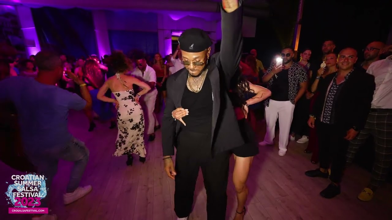 Yoandy & Yenifer - Salsa social dancing | Croatian Summer Salsa Festival 2023