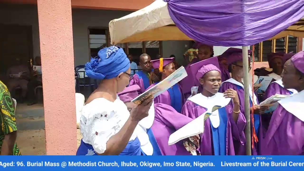 Livestream of the Burial Ceremony of Late Mrs Jenny Eleweke Ogbu (Golden Mother)