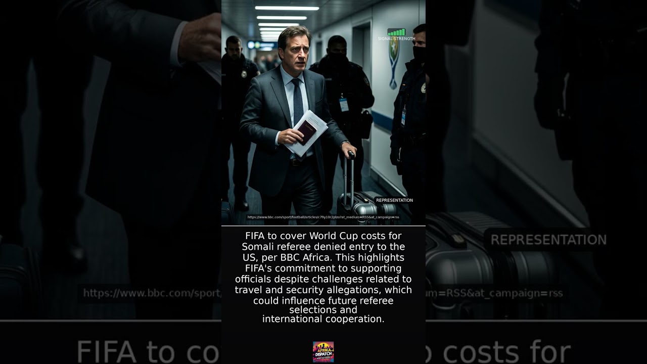 Fifa to pay Somali referee Artan full World Cup fee