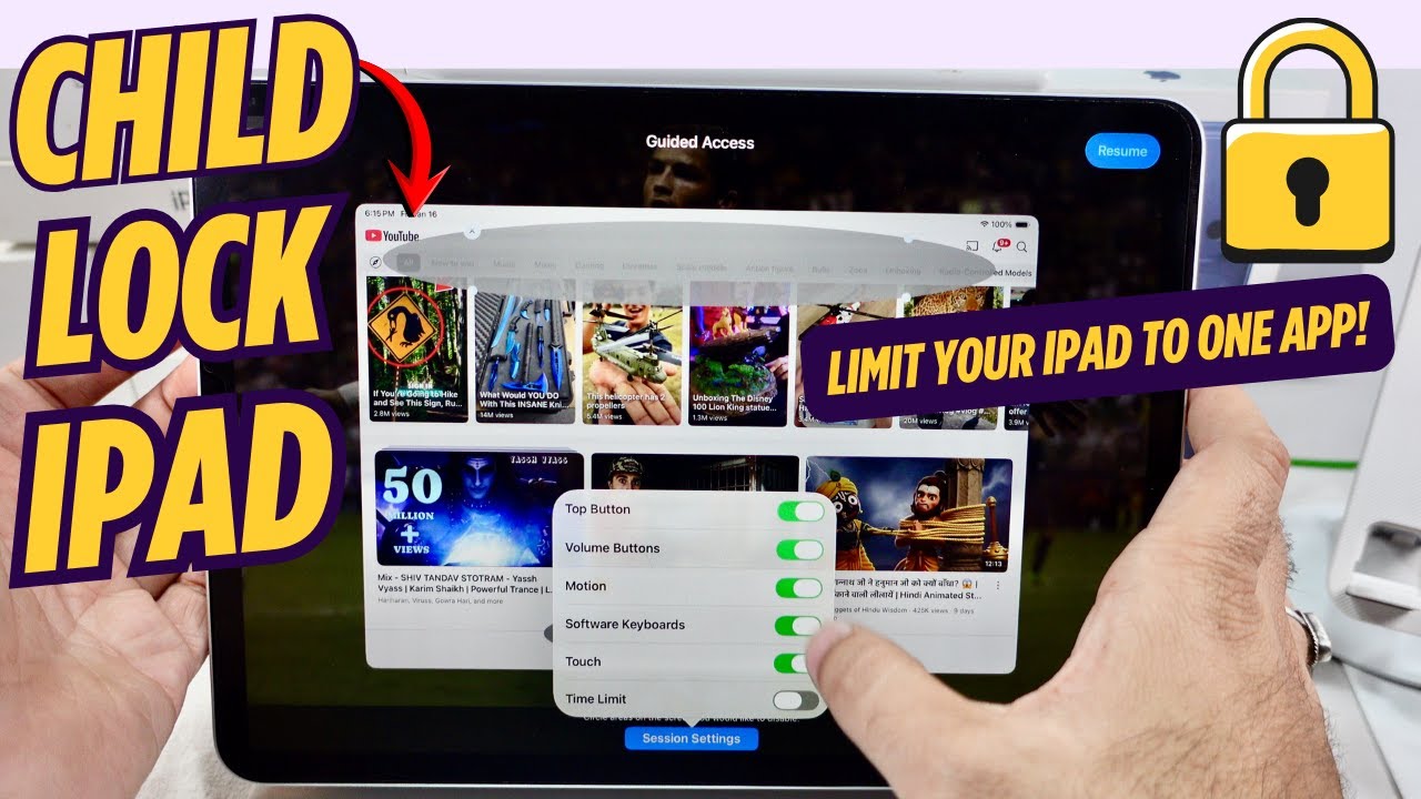 How to Child lock on iPad in 2026 | limit your iPad to one app in iPadOS 26