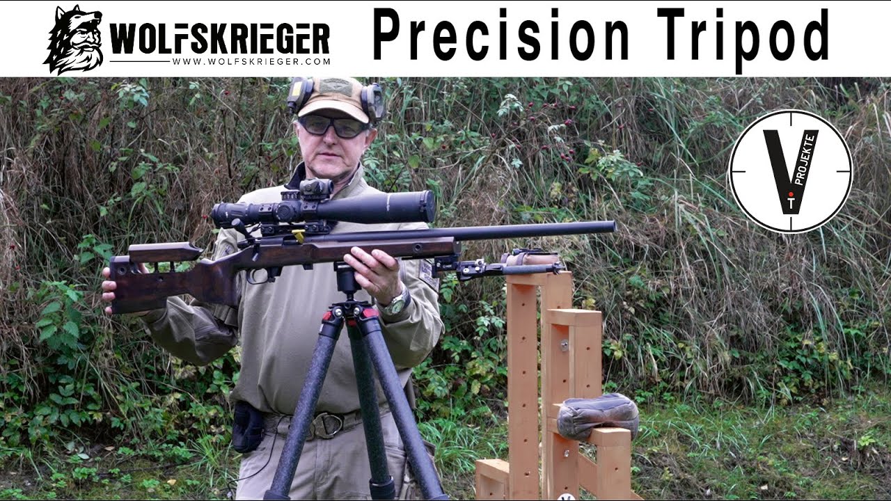 Wolfskrieger Precision Tripod | Shooting Tripod | Stativ für Schützen