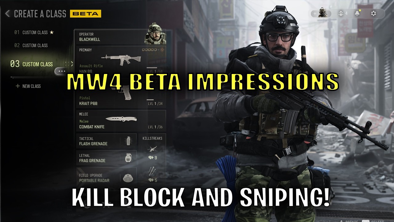 I Played The MW4 Beta On Day 1... We Need To Talk. 🎯⚠️ (Kill Block & Sniping Review)