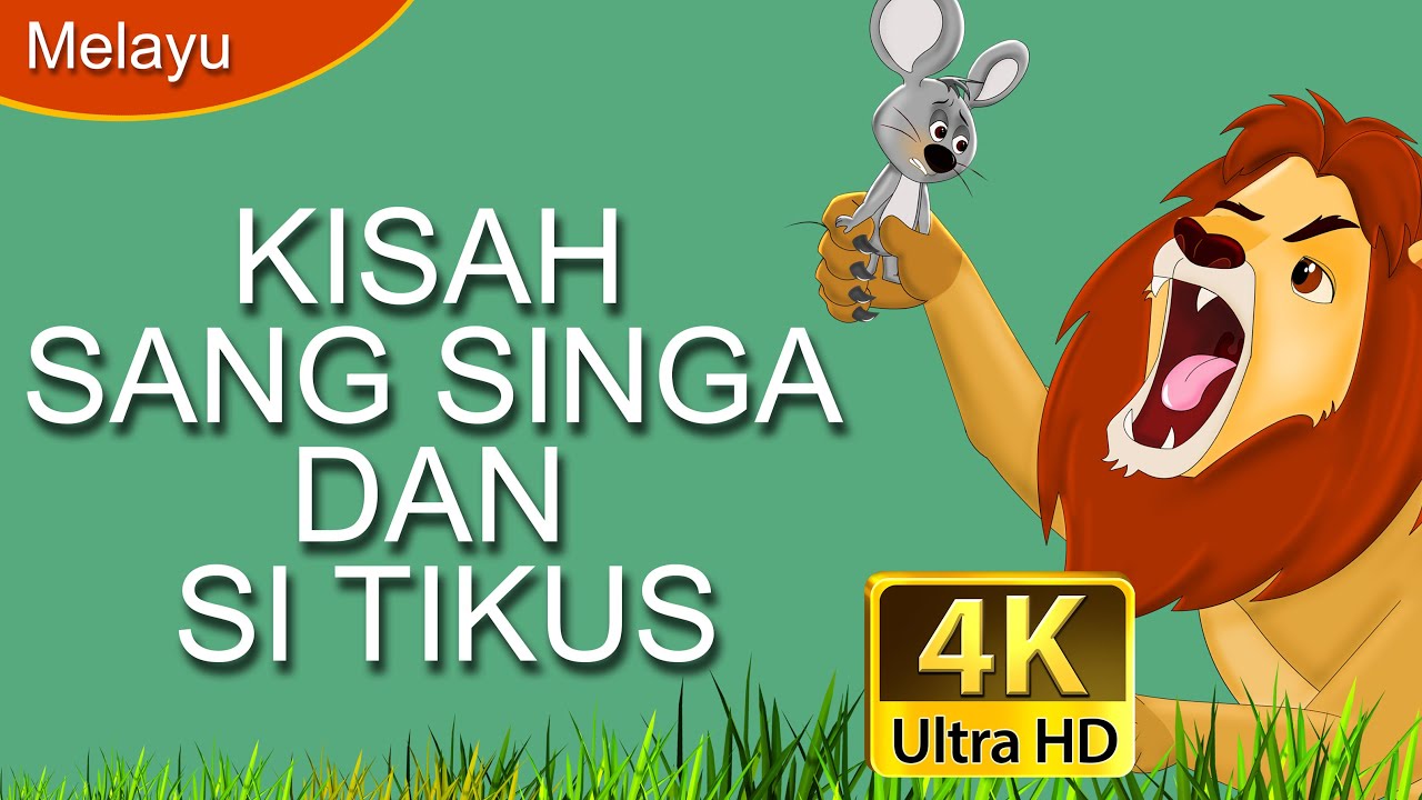 Kisah Sang Singa dan Si Tikus | The Lion and The Mouse in Malay | @MalaysianFairyTales