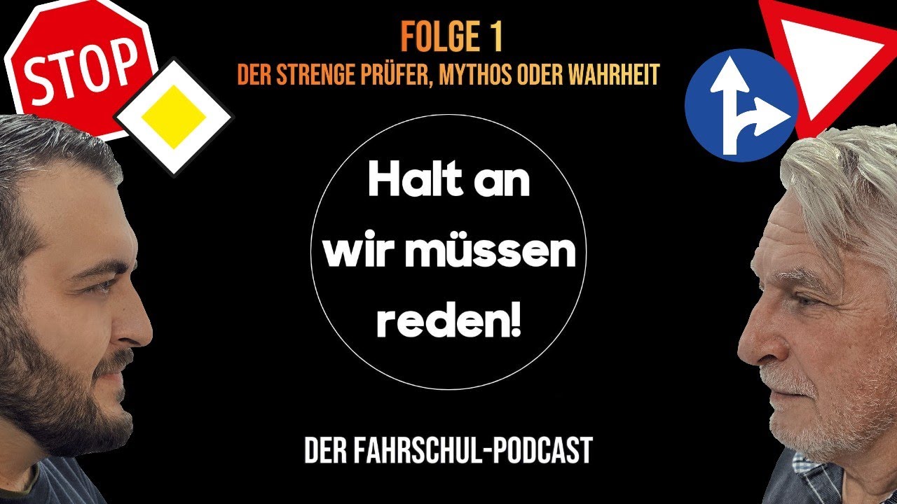 Podcast-Folge #1 - Der strenge Pr&uuml;fer, Mythos oder Wahrheit | Halt an, wir m&uuml;ssen Reden!