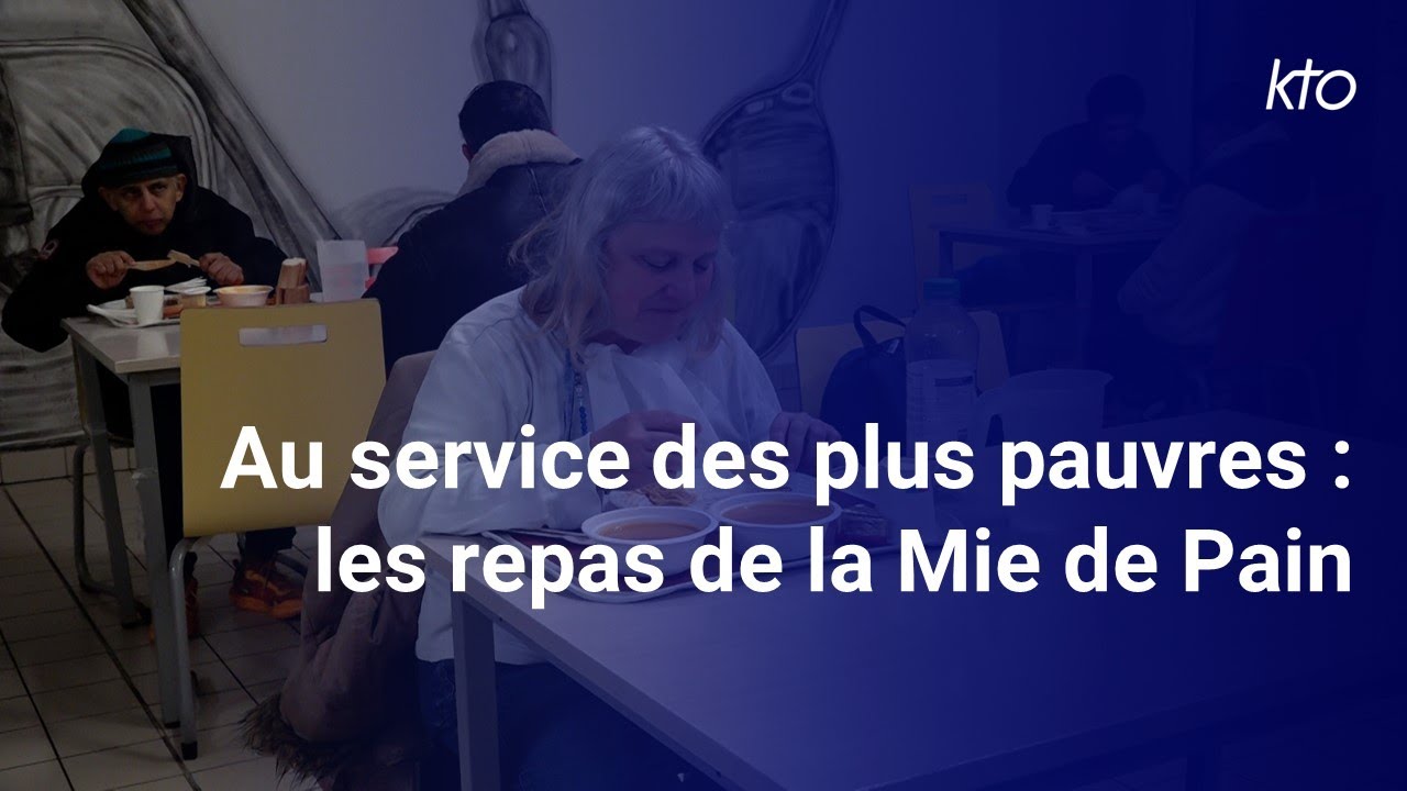 Les repas de la Mie de Pain, au service des plus pauvres